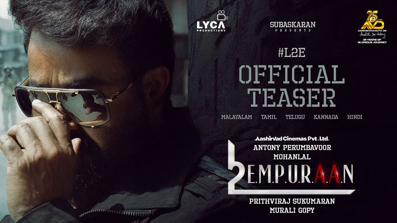 L2E Empuraan Movie (2025) – Movierulz Honest Review With Detailed Storyline & Ratings L2E Empuraan Movie IBOMMA Bappam L2E Empuraan Movie Filmyzilla L2E Empuraan Movie Vegamovies IMDb Rating & Rotten Tomatoes Ratings