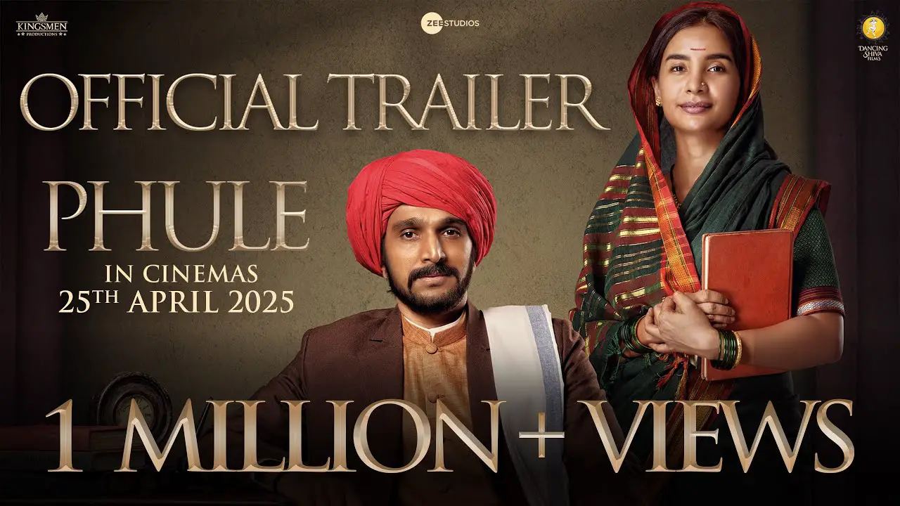 Phule Movie (2025) – Movierulz Honest Review & Ratings Phule Movie IBOMMA Bappam Phule Movie Filmyzilla Phule Movie Vegamovies IMDb Rating & Rotten Tomatoes Ratings