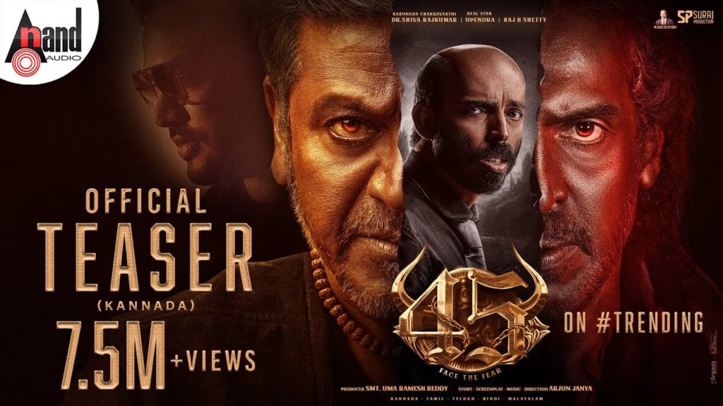 45 Movie (2025) – Movierulz Honest Review & Ratings 45 Movie IBOMMA Bappam 45 Movie Filmyzilla 45 Movie Vegamovies IMDb Rating & Rotten Tomatoes Ratings