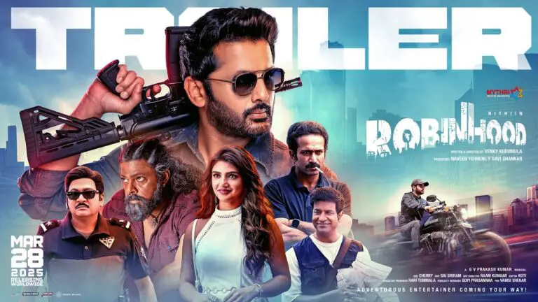 Rabinhood Nithin Movie (2025) – Movierulz Honest Review & Ratings Rabinhood Nithin Movie IBOMMA Bappam Rabinhood Nithin Movie Filmyzilla Rabinhood Nithin Movie Vegamovies IMDb Rating & Rotten Tomatoes Ratings