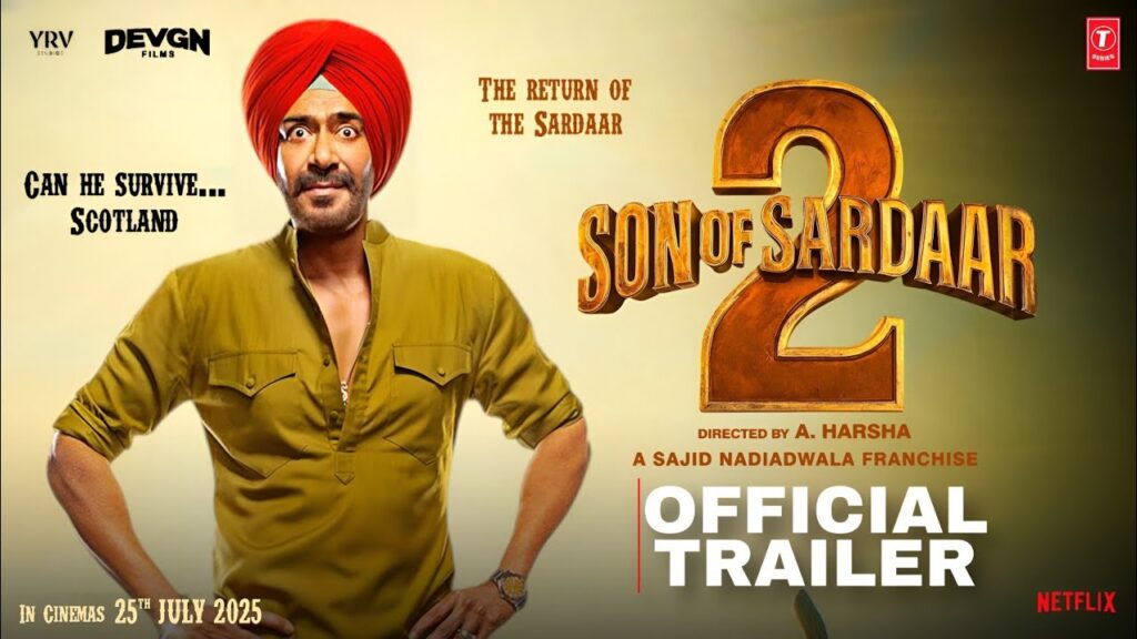 Son Of Sardaar 2 (2025) Movie Trailer Thumbnail