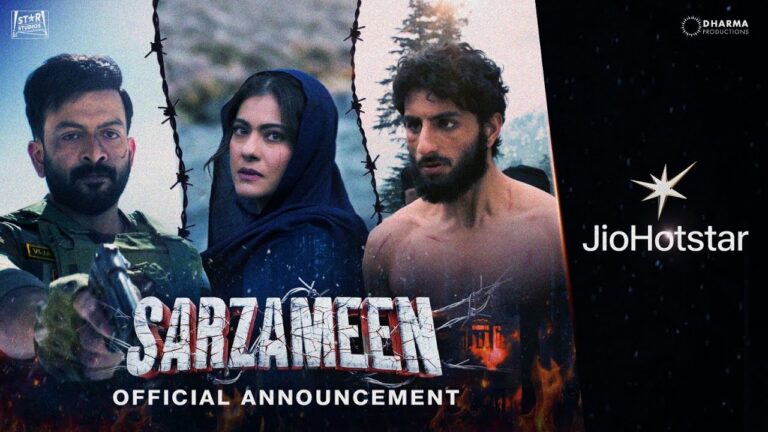 Sarzameen (2025) Movie Trailer Thumbnail