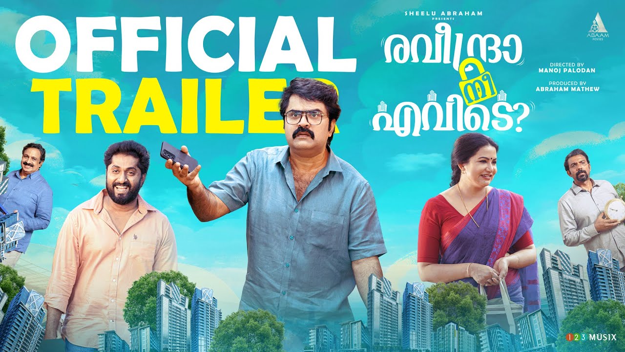 Raveendra Nee Evide (2025) Movie Trailer Thumbnail