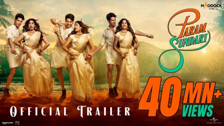 Param Sundari (2025) Movie Trailer Thumbnail