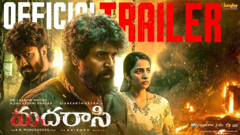 Madharaasi Telugu (2025) Movie Trailer Thumbnail