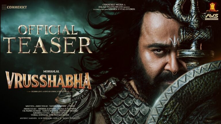 Vrusshabha (2025) Movie Trailer Thumbnail