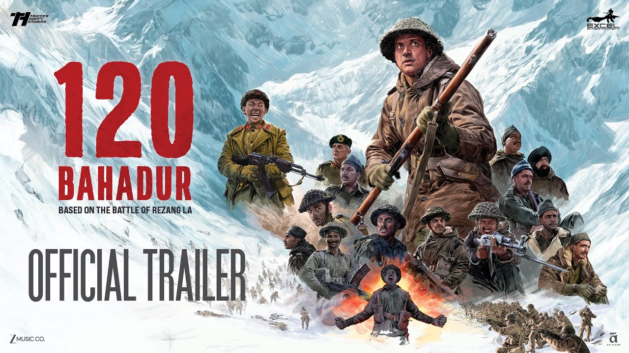 120 Bahadur (2025) Movie Trailer Thumbnail