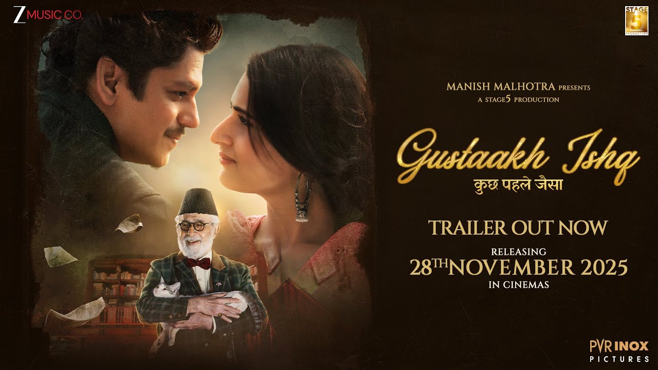 Gustaakh Ishq (2025) Movie Trailer Thumbnail
