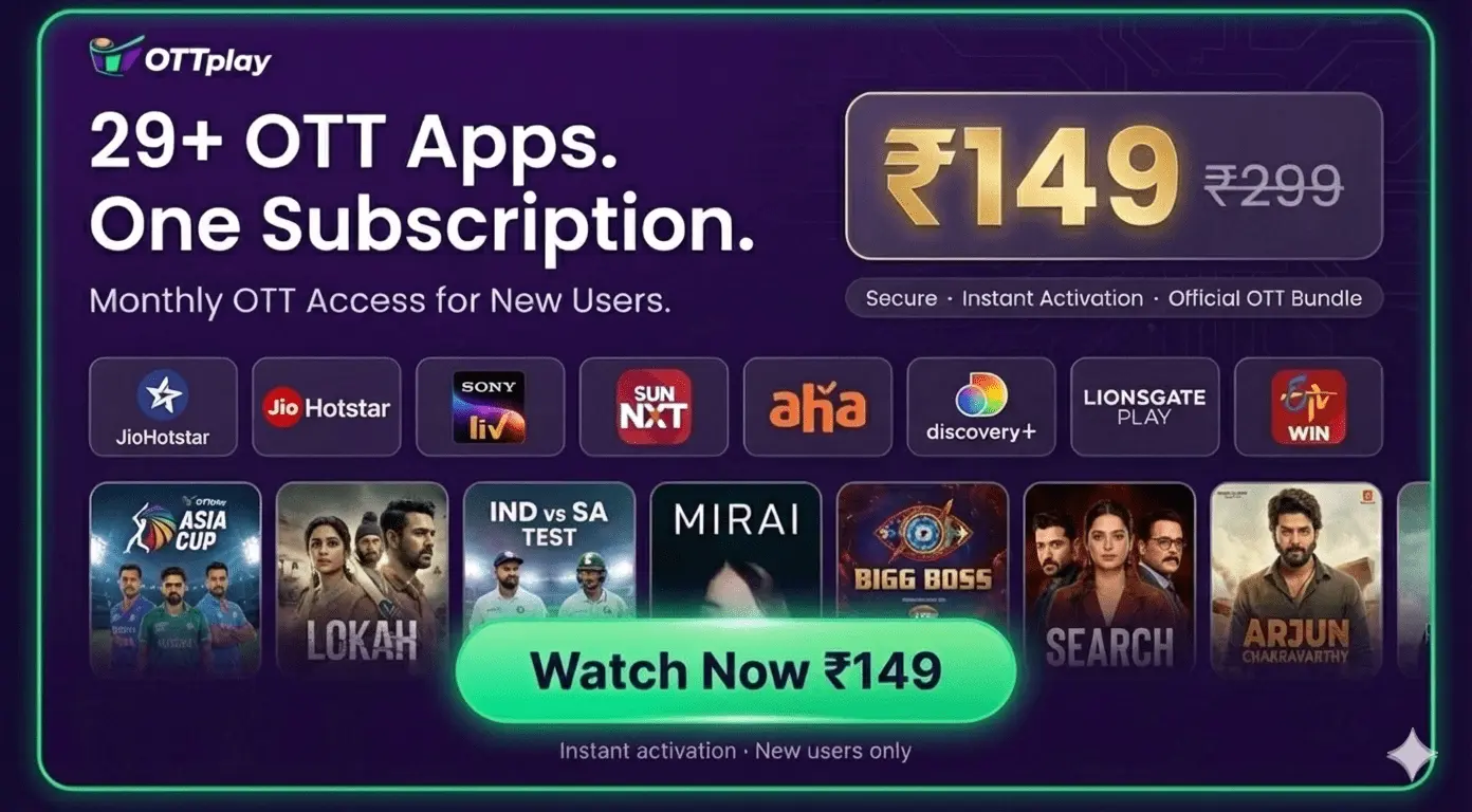 OTTplay Power Play subscription offer at ₹149 for new users